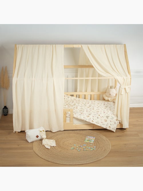 Funda nórdica bebé reversible gasa de algodón | SEVIRA KIDS - Kiabi Funda nórdica bebé reversible gasa de algodón | SEVIRA KIDS - Kiabi