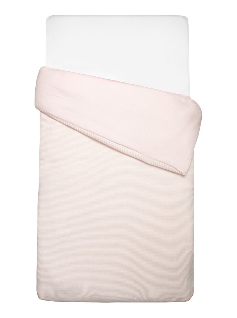 Funda nórdica bebé reversible gasa de algodón | SEVIRA KIDS Rosa - Kiabi