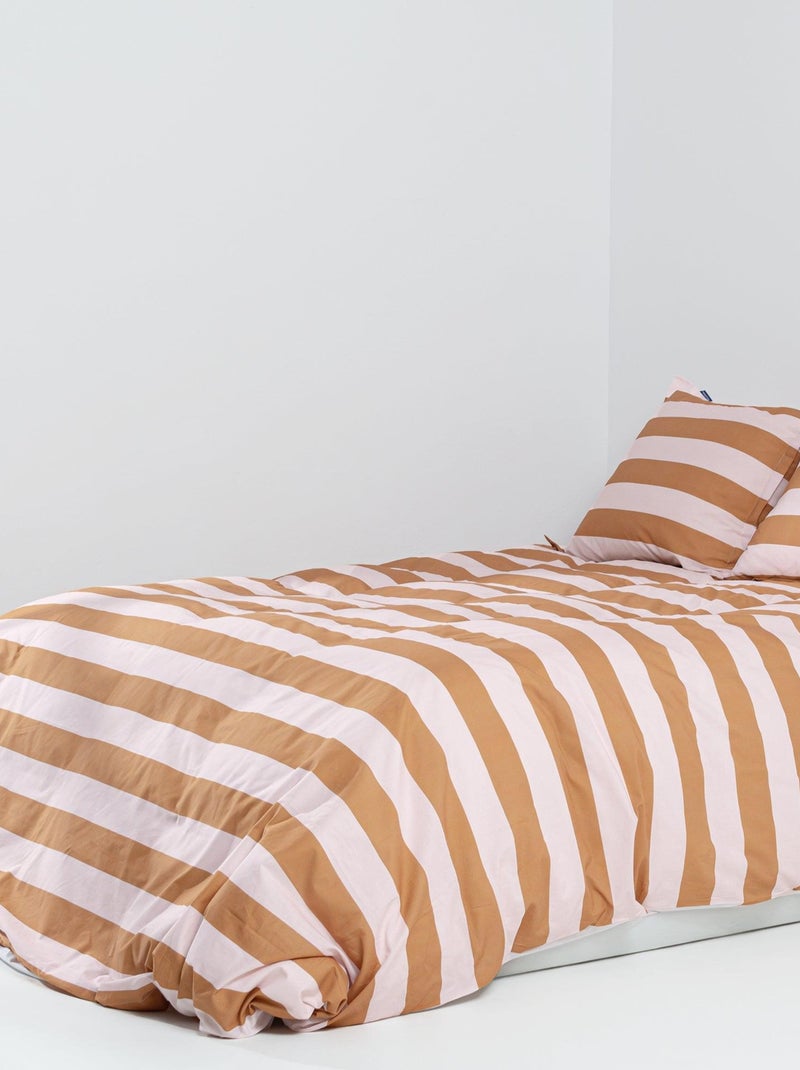 Funda nórdica Breton "Happyfriday" Naranja - Kiabi