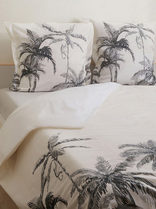 Funda nórdica con estampado tropical - Afibel - Kiabi