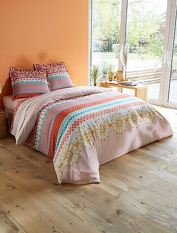 Funda nórdica de algodón con estampado elegante