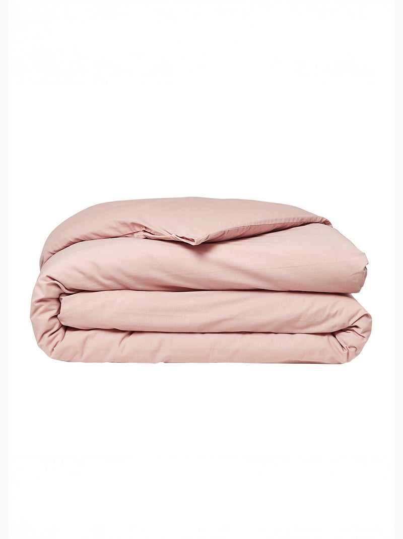 Funda nórdica de algodón liso - Afibel Rosa - Kiabi