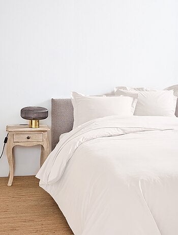 Funda nórdica de algodón liso