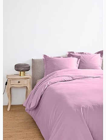 Funda nórdica de algodón liso