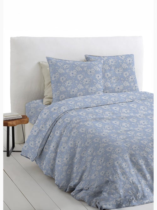 Funda nórdica de franela de algodón con estampado floral - Afibel - Kiabi Funda nórdica de franela de algodón con estampado floral - Afibel - Kiabi