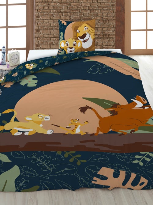 Funda nórdica 'El rey león' 140x200 cm con fundas de almohada - Kiabi Funda nórdica 'El rey león' 140x200 cm con fundas de almohada - Kiabi