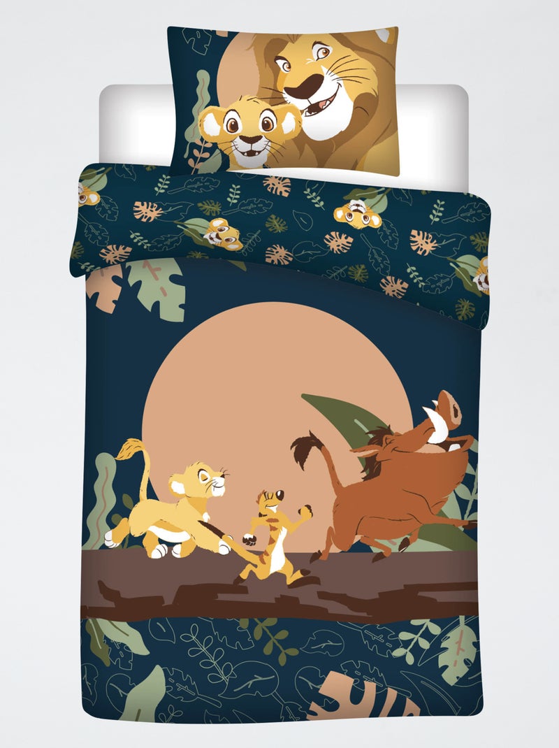 Funda nórdica 'El rey león' 140x200 cm con fundas de almohada Amarillo - Kiabi