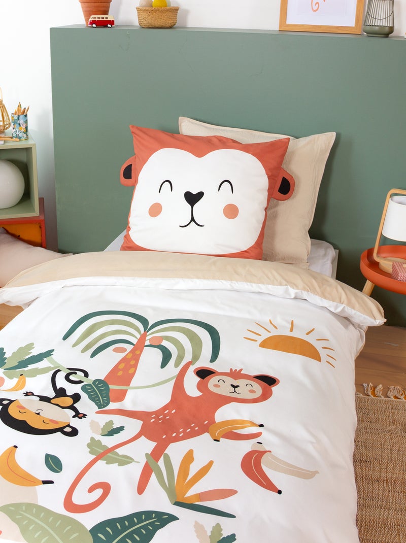 Funda nórdica estampada (140 x 200 cm) - 1 persona Blanco - Kiabi