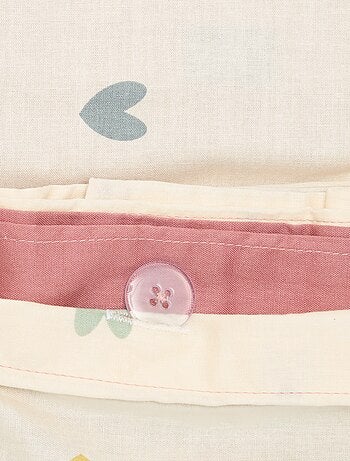 Funda nórdica estampada individual (80 x 120 cm) - Kiabi Home