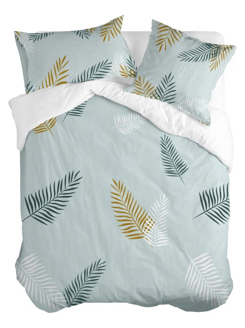 Funda nórdica Foliage mint "Happyfriday" - Kiabi