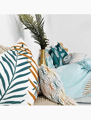 Funda nórdica Foliage mint "Happyfriday