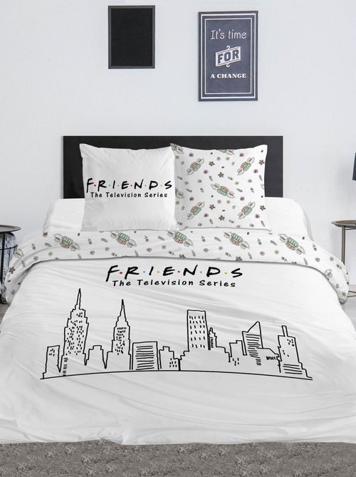 Funda nórdica 'Friends' 240x220 y 63x63 cm - Kiabi