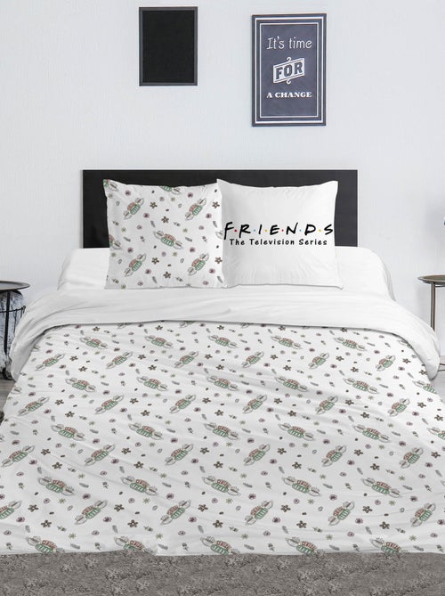 Funda nórdica 'Friends' 240x220 y 63x63 cm - Kiabi