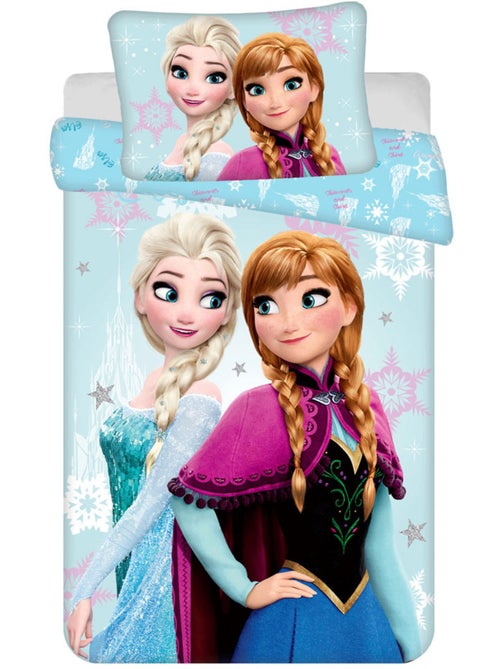 Funda nórdica frozen sisters 100x135 cm - juego de cama para bebé - Kiabi
