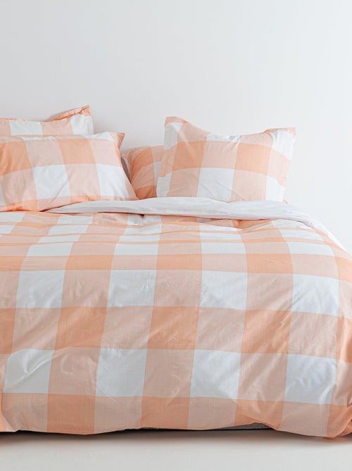 Funda nórdica Gingham "Happyfriday" - Kiabi Funda nórdica Gingham "Happyfriday" - Kiabi