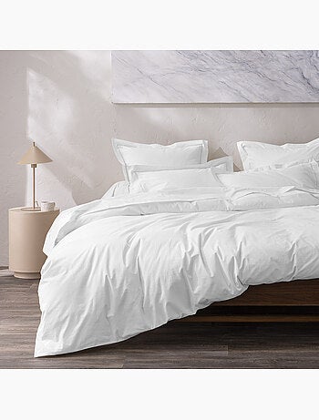Funda nórdica grand hôtel signature — percal de algodón peinado 80 hilos/cm²