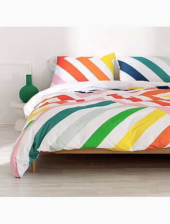 Funda nórdica Happy stripes "Happyfriday