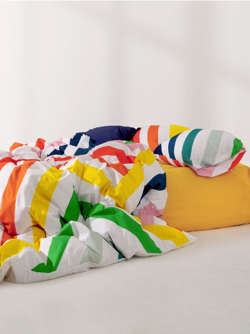 Funda nórdica Happy stripes "Happyfriday" - Kiabi