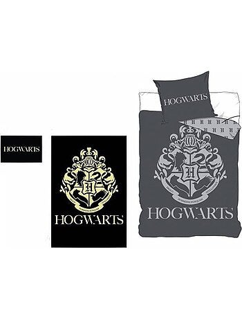 Funda nórdica harry potter fosforescente 140x200 cm + funda - microfibra
