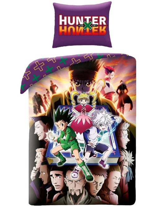 Funda nórdica hunter x hunter 140x200 cm + funda infantil - algodón - Kiabi Funda nórdica hunter x hunter 140x200 cm + funda infantil - algodón - Kiabi