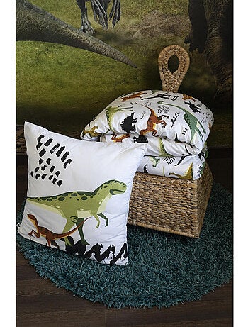Funda nórdica infantil – temática dinosaurios – algodón suave