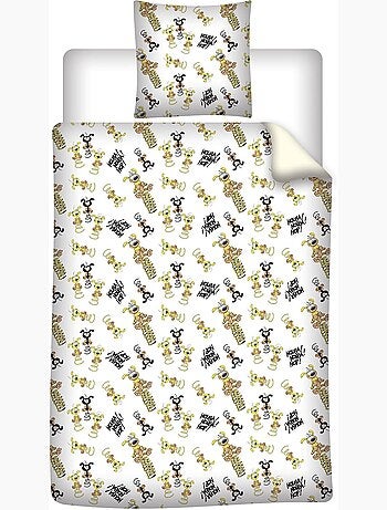 Funda Nórdica Marsupilami 140x200cm + Funda Almohada 65x65cm – Houba Houba Hop – Policotón – Licenci