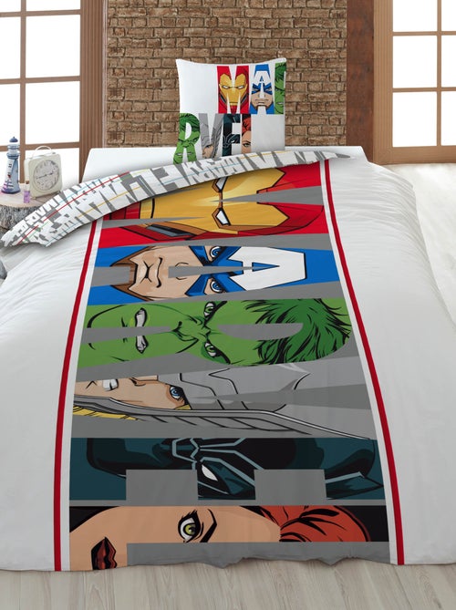Funda nórdica 'marvel' - 140x200 cm - Kiabi Funda nórdica 'marvel' - 140x200 cm - Kiabi