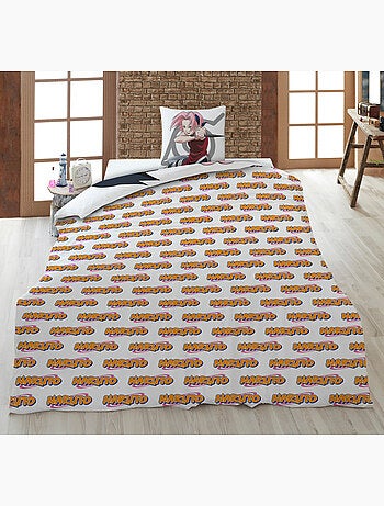 Funda Nórdica Naruto Clásico 140x200cm + Funda Almohada 65x65cm – Equipo 7 Naruto Sakura Sasuke – Po