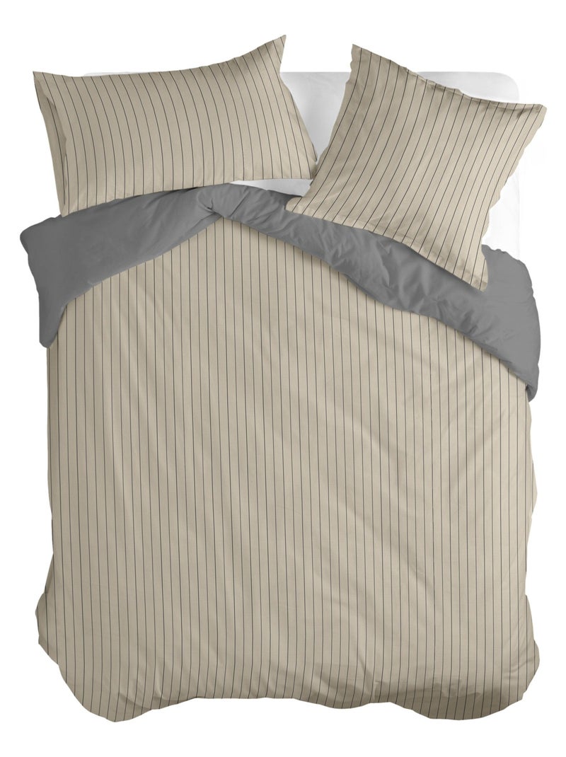 Funda nórdica Oxford "Happyfriday" Beige - Kiabi