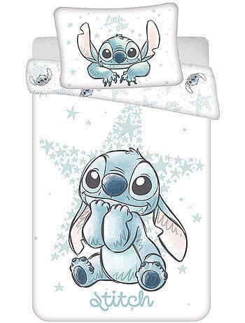 Funda nórdica para bebé de algodón estampada lilo y stitch disney 100 cm x 135 cm