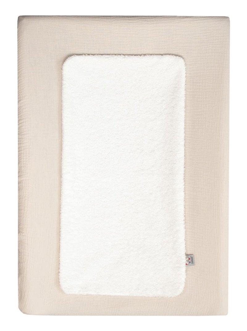 Funda nórdica para bebé de gasa de algodón | SEVIRA KIDS Beige - Kiabi