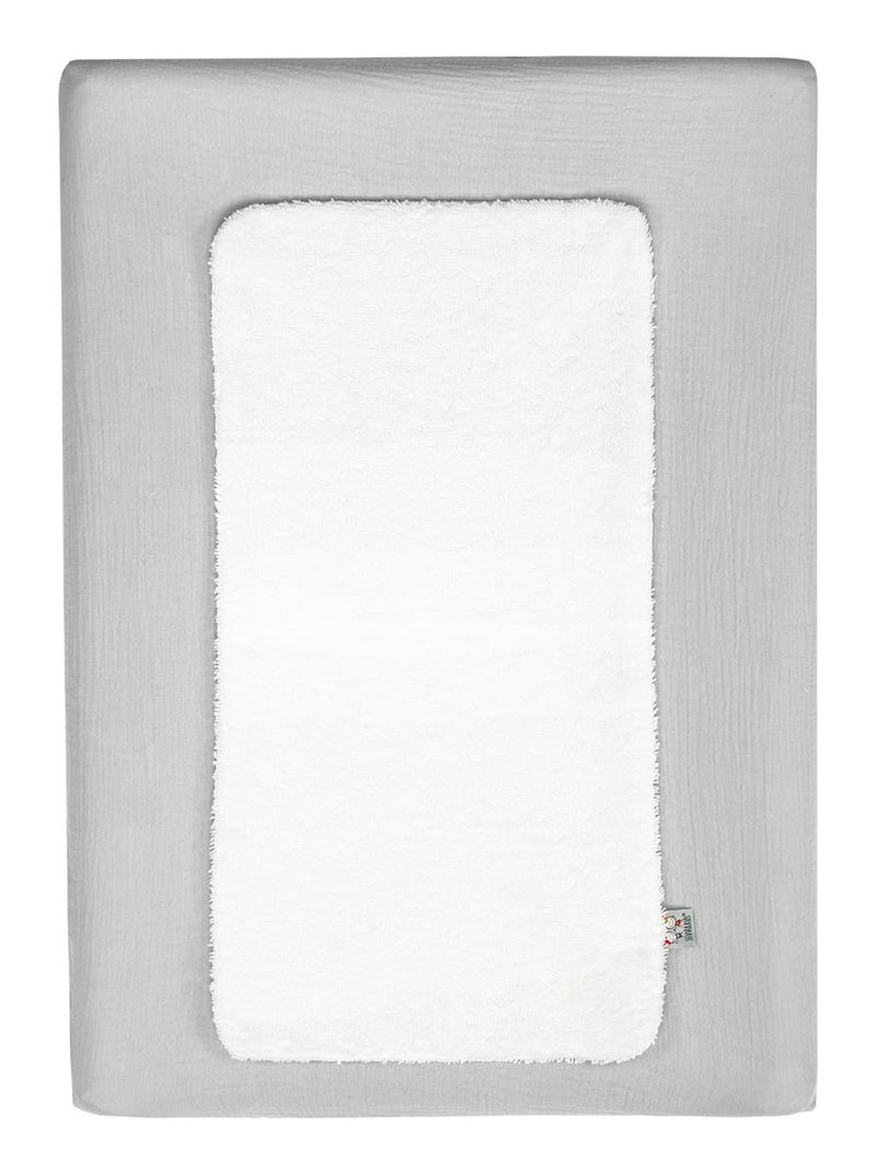Funda nórdica para bebé de gasa de algodón | SEVIRA KIDS Gris - Kiabi