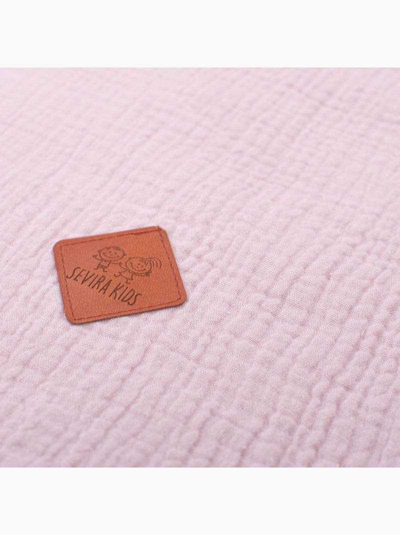 Funda nórdica para bebé de gasa de algodón | SEVIRA KIDS Rosa - Kiabi