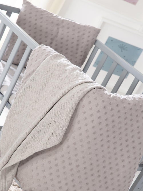 Funda nórdica para bebé + funda de almohada + sábana y manta en algodón orgánico 'Roba lil planet' - Kiabi