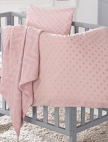 Funda nórdica para bebé + funda de almohada + sábana y manta en algodón orgánico 'Roba lil planet'
