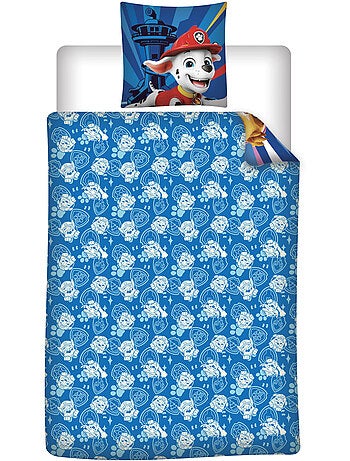 Funda Nórdica Paw Patrol 140x200cm + Funda Almohada 65x65cm – Chase Marshall Skye – Policotón – Lice
