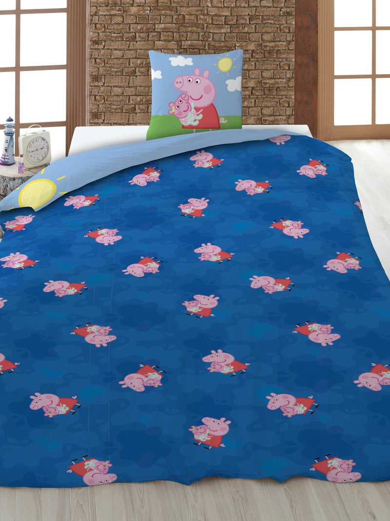 Funda nórdica 'Peppa Pig' con funda de almohada 140x200cm Blanco - Kiabi