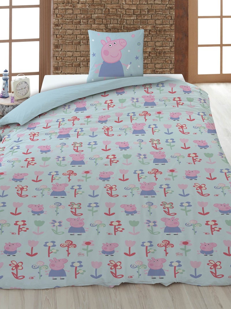 Funda nórdica 'Peppa Pig' Verde - Kiabi