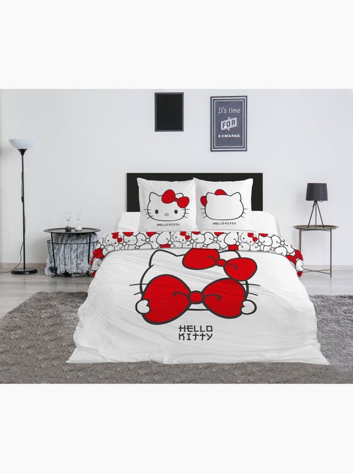 Funda Nordica Polialgodon Hello Kitty Licencia Oficial Sanrio 220x240cm + 2 Fundas 65x65cm - Kiabi