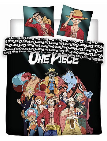 Funda Nordica Polialgodon One Piece Licencia Oficial 220x240cm + 2 Fundas 65x65cm