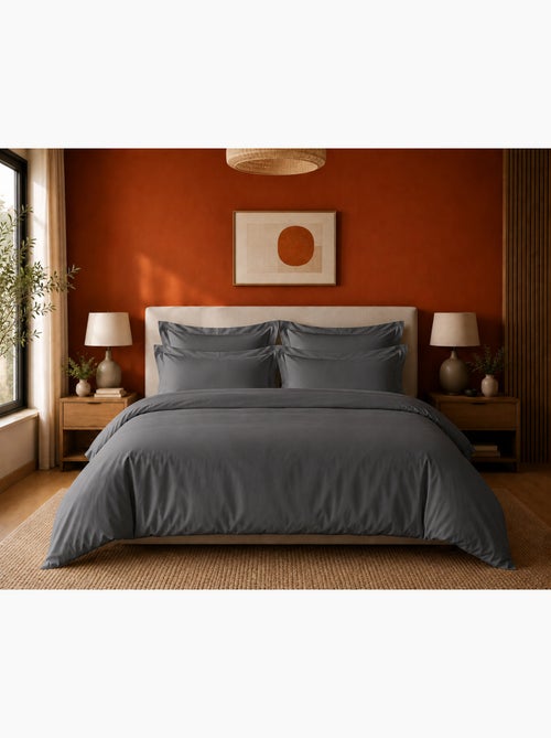 Funda nórdica prestige 120 hilos/cm² satén de algodón - Kiabi Funda nórdica prestige 120 hilos/cm² satén de algodón - Kiabi