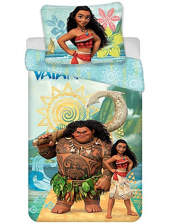 Funda nórdica reversible 100% algodón disney vaiana 140 cm x 200 cm