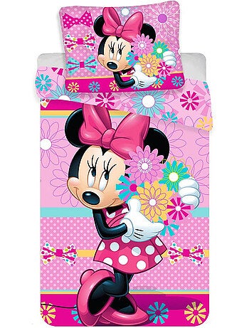 Funda nórdica reversible de algodón minnie 140 cm x 200 cm