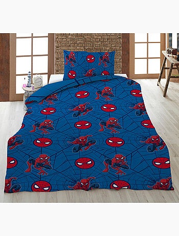 Funda Nórdica Spider-Man Marvel 140x200cm + Funda Almohada 65x65cm – Acción Nueva York – Policotón –