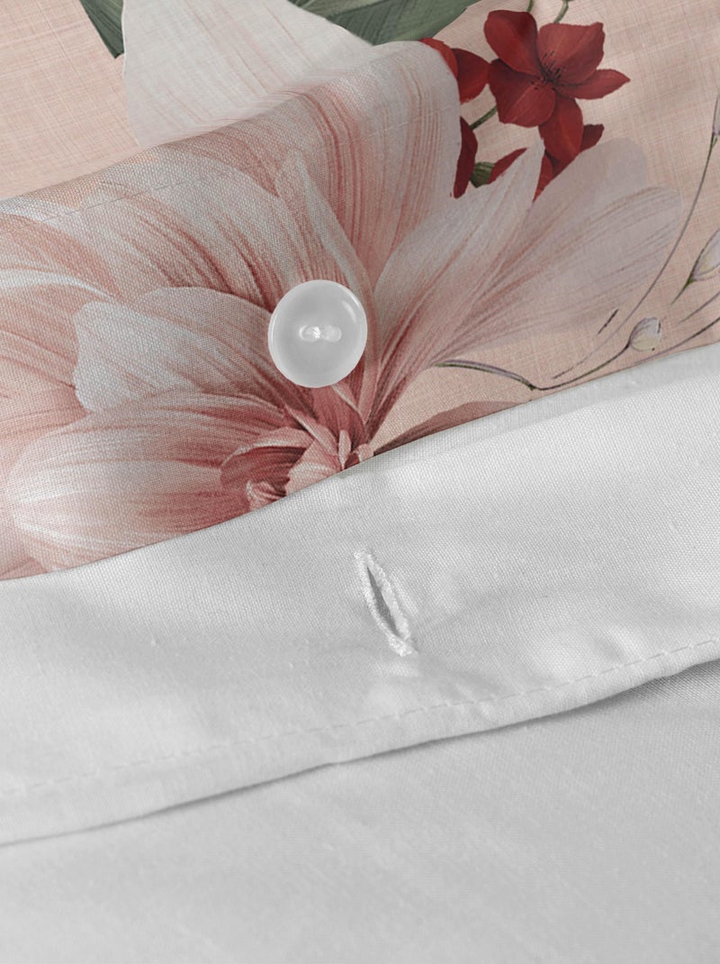 Funda nórdica Summer floral "Happyfriday" Blanco - Kiabi