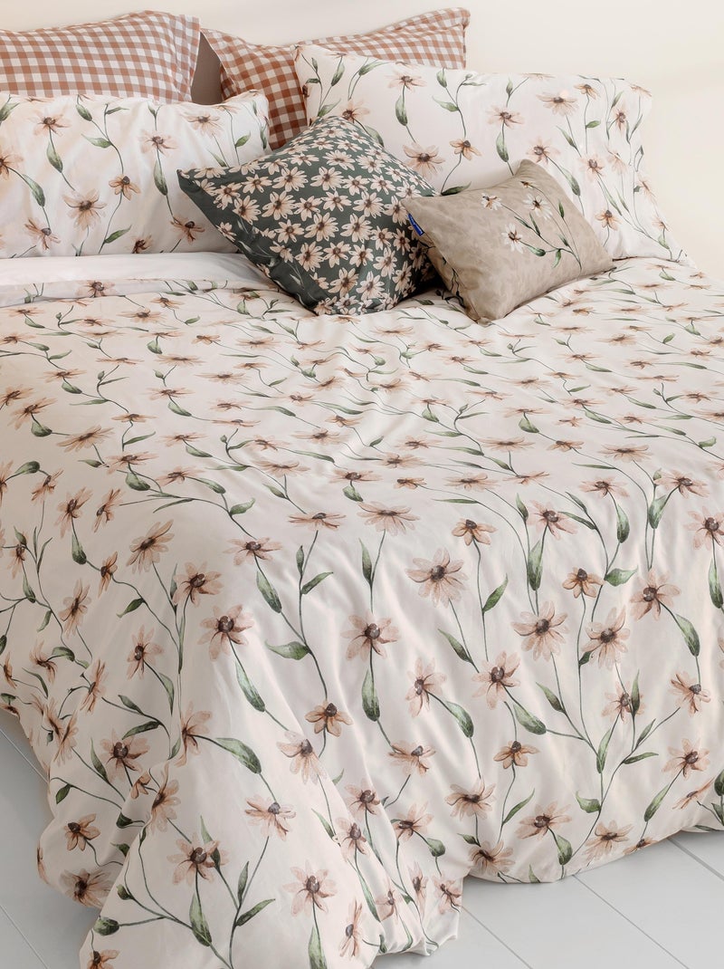 Funda nórdica Tinny bloom "Happyfriday" Blanco - Kiabi