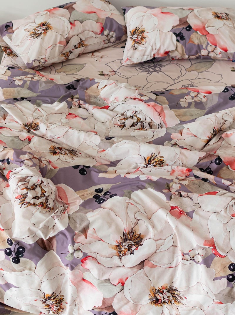 Funda nórdica White peonies "Happyfriday" Blanco - Kiabi