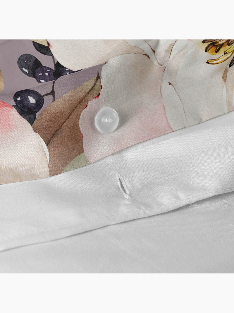 Funda nórdica White peonies "Happyfriday" Multicolor - Kiabi