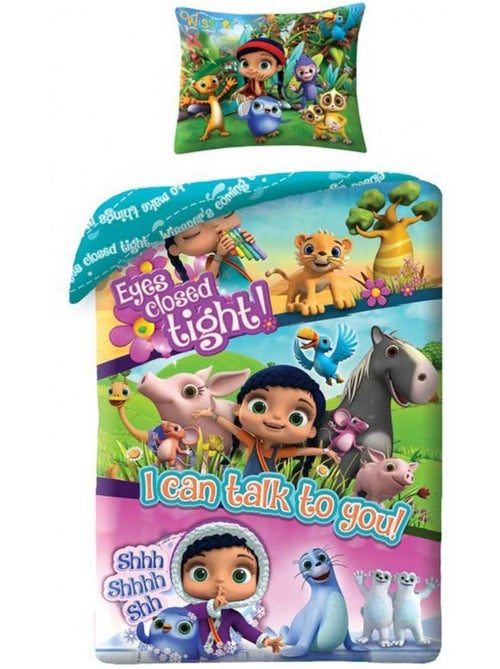 Funda nórdica wissper 140x200 cm + funda de almohada - juego de cama infantil - Kiabi Funda nórdica wissper 140x200 cm + funda de almohada - juego de cama infantil - Kiabi