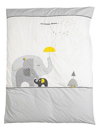 Funda nórdica y funda de almohada de algodón - SAUTHON